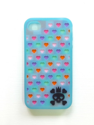 Skulluminous iphone 4 case (Glow in Dark)